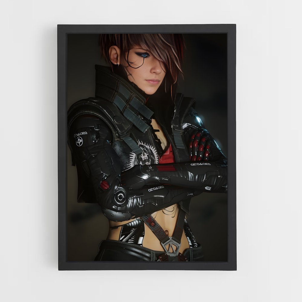 Poster Cyberpunk Votre (vue 2)